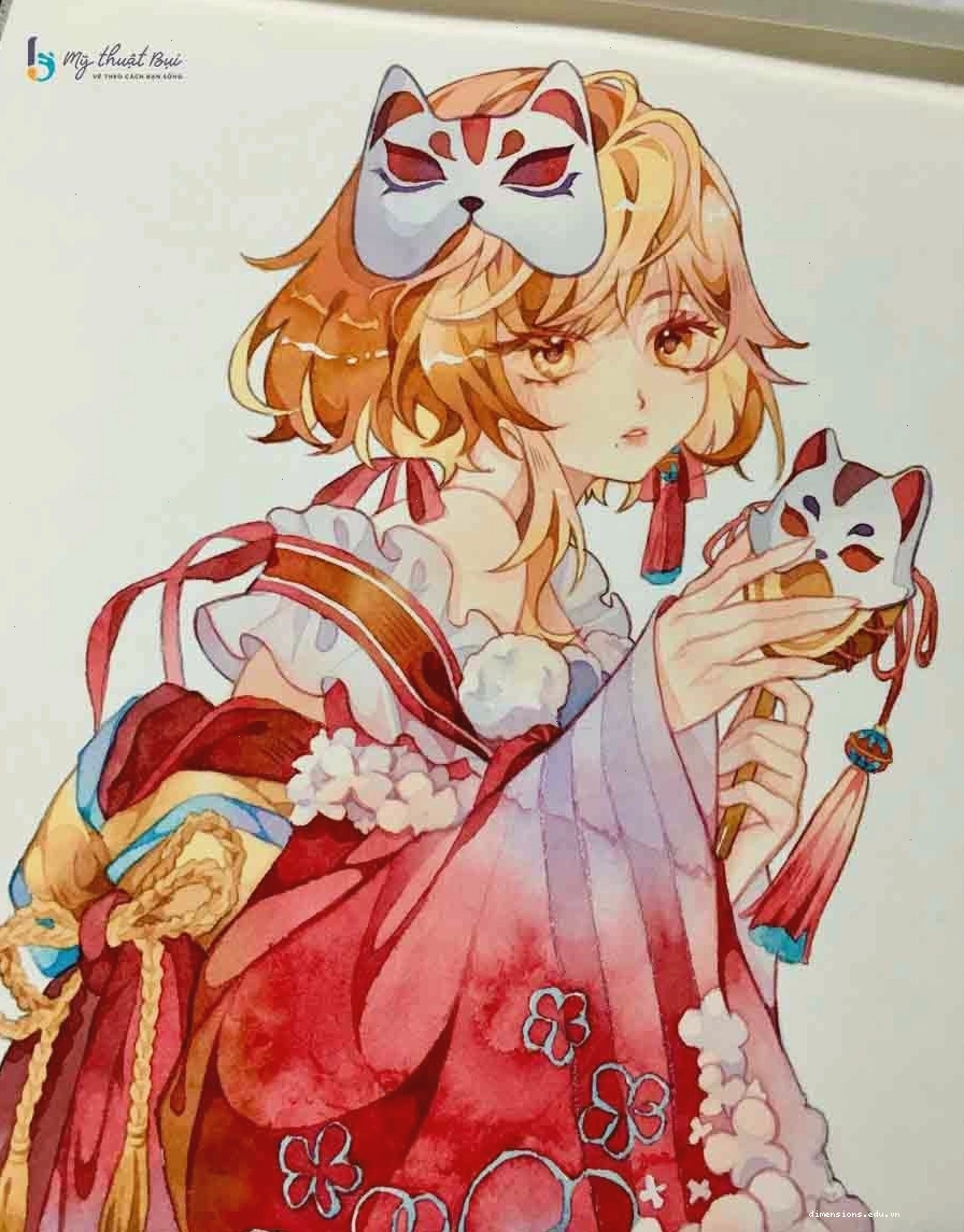 Hướng dẫn cách vẽ anime nữ bằng bút chì chi tiết