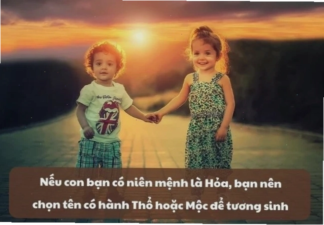 Hướng dẫn đặt tên con theo Ngũ hành
