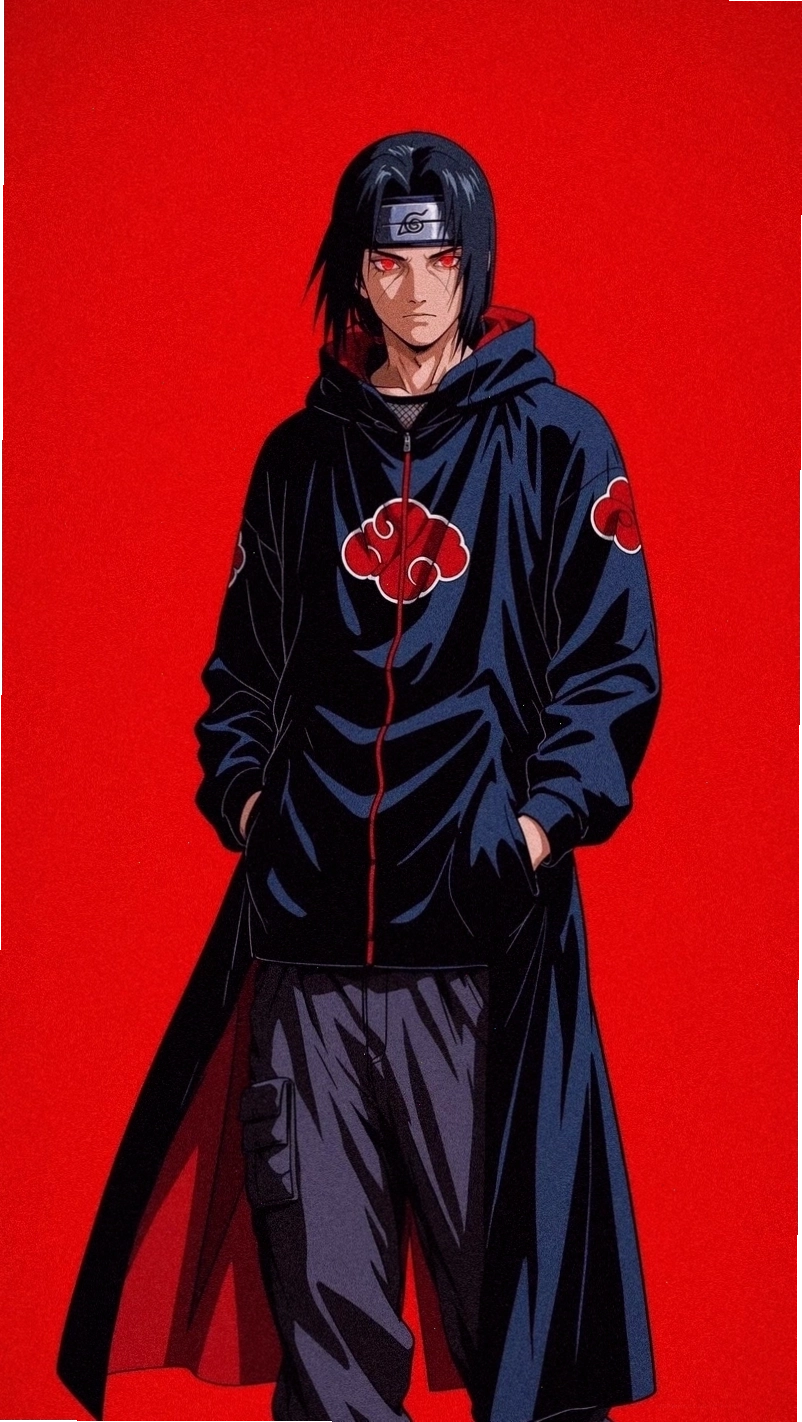 Itachi Uchiha nhìn xa xăm