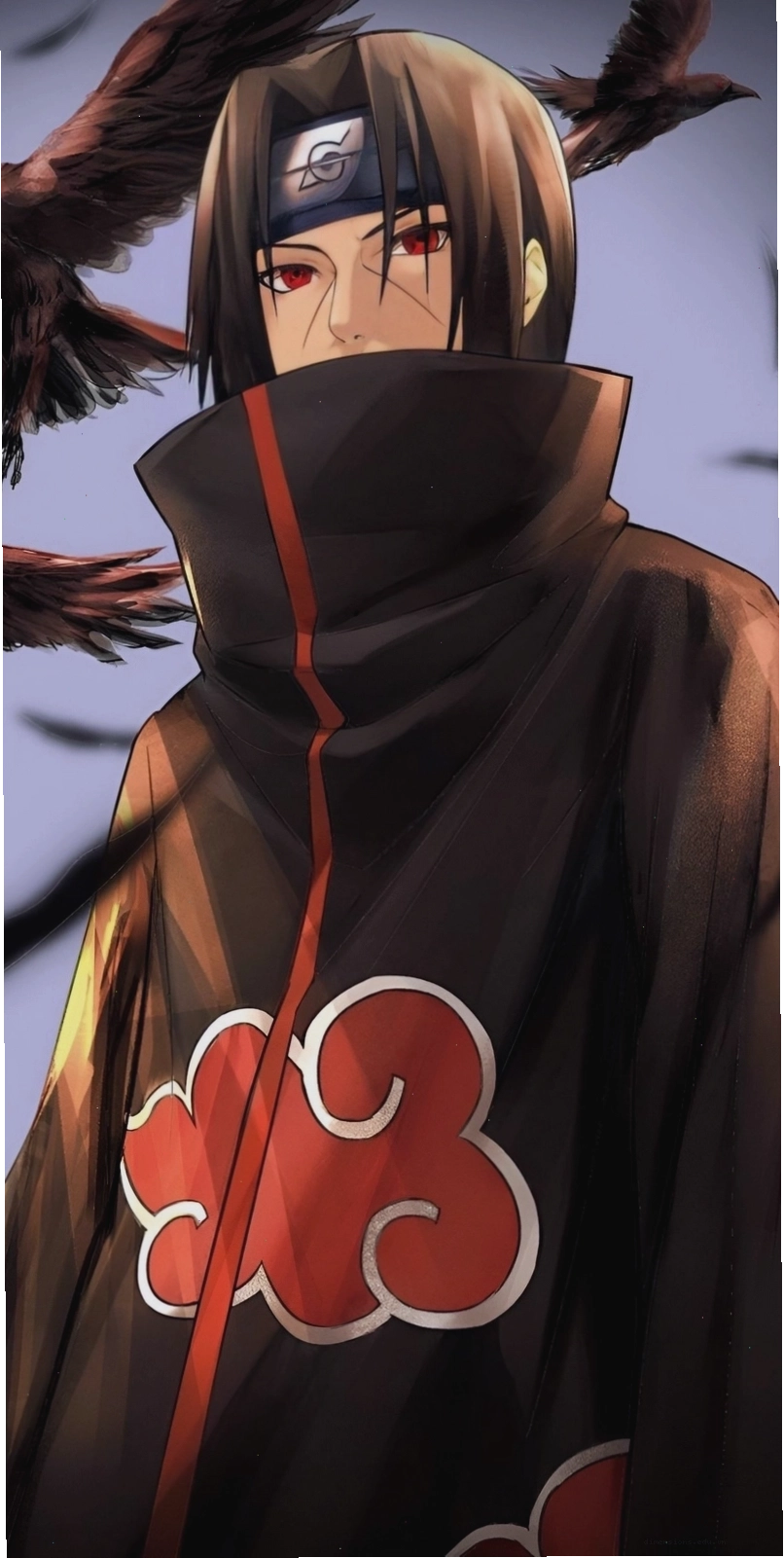 Itachi Uchiha thi triển Amaterasu