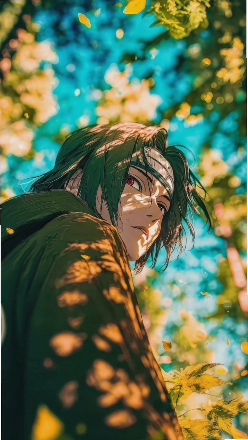 Itachi Uchiha trong trang phục Akatsuki
