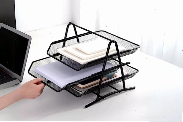 Kệ đựng tài liệu decor bàn làm việc ngăn nắp