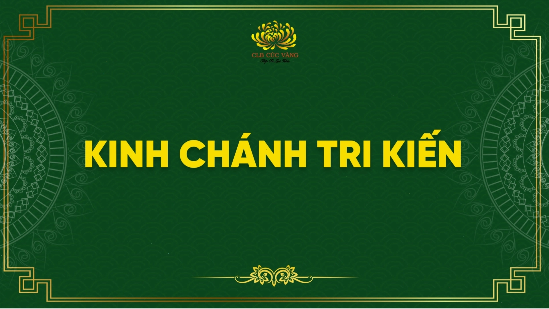 Kinh Chánh Tri Kiến
