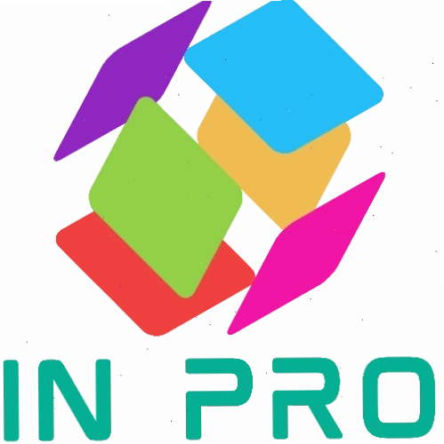 Logo IN PRO thể hiện sự chuyên nghiệp