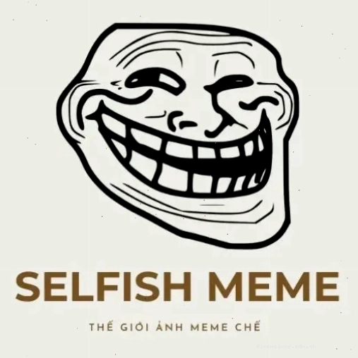 Logo The Selfish Meme mang phong cách độc đáo