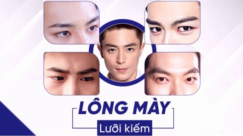 Lông mày kiếm (Kiếm mi) biểu thị cho người có chí khí và ý chí kiên cường