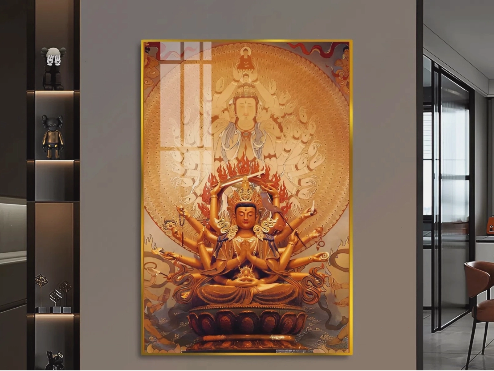 Mẫu tranh Phật Mẫu Chuẩn Đề