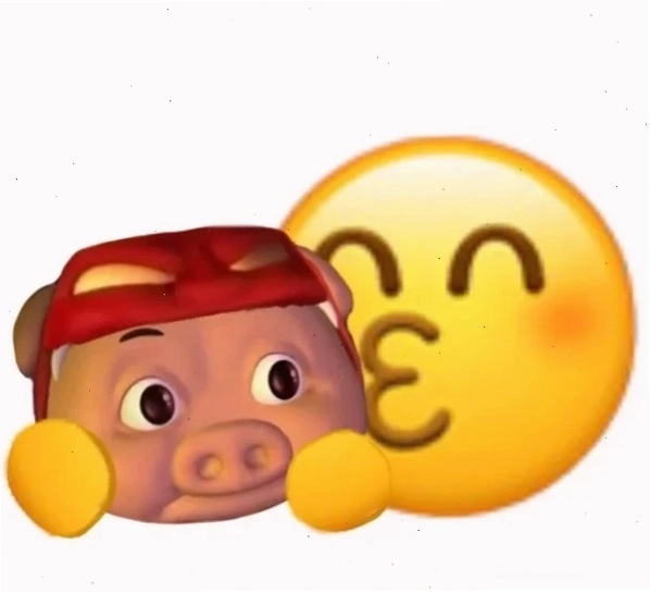 Meme chu mỏ đòi hôn thể hiện sự đáng yêu và nhõng nhẽo