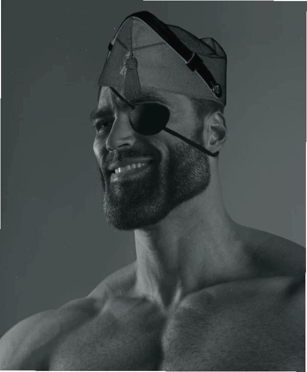 Meme Giga Chad kết hợp với âm nhạc