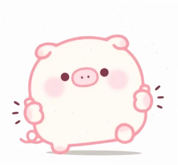Meme heo đang ăn với vẻ mặt hạnh phúc