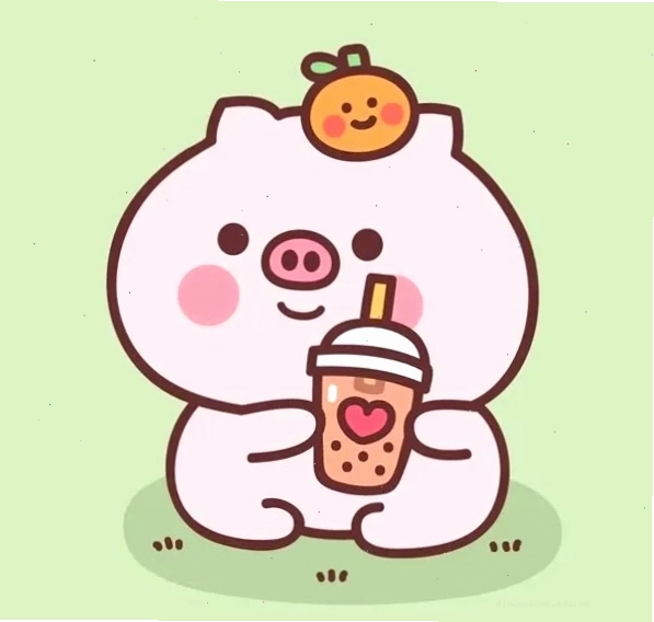 Meme heo đang thể hiện sự hài lòng
