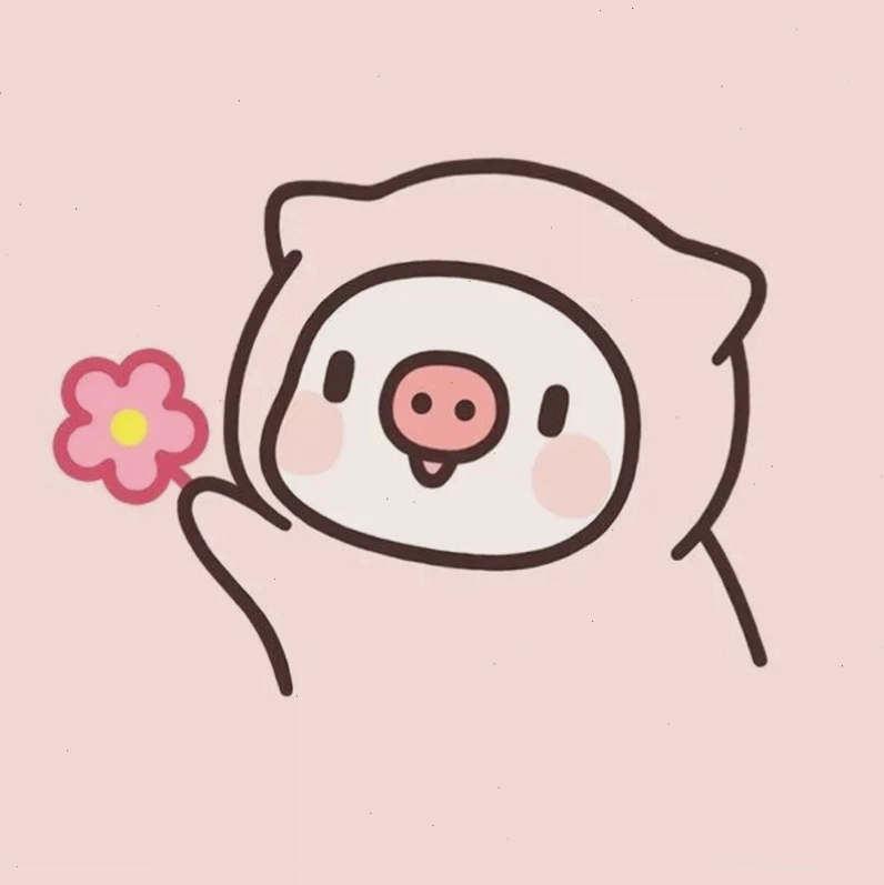 Meme heo hồng với biểu cảm ngộ nghĩnh đáng yêu
