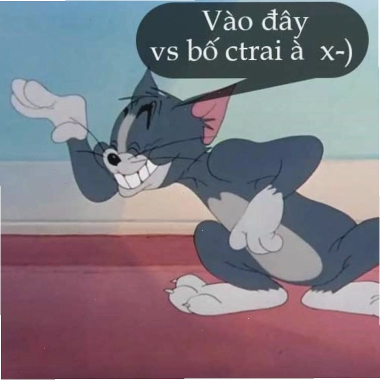 Meme mèo Tom tức giận vì thất bại