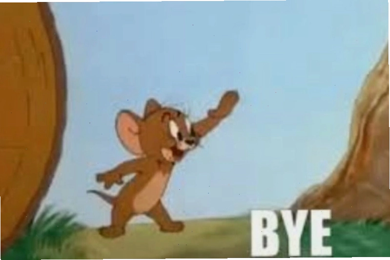 Meme tạm biệt mang tính giải trí cao