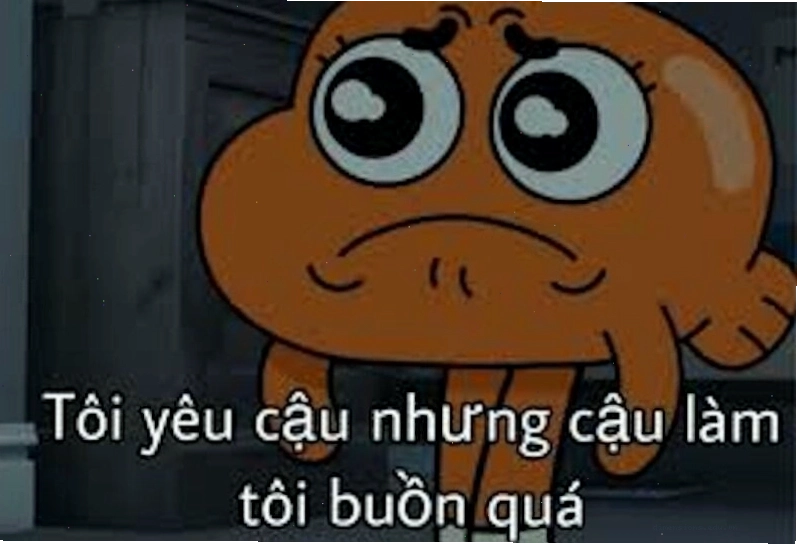 Meme tình yêu thể hiện sự suy tư về mối quan hệ