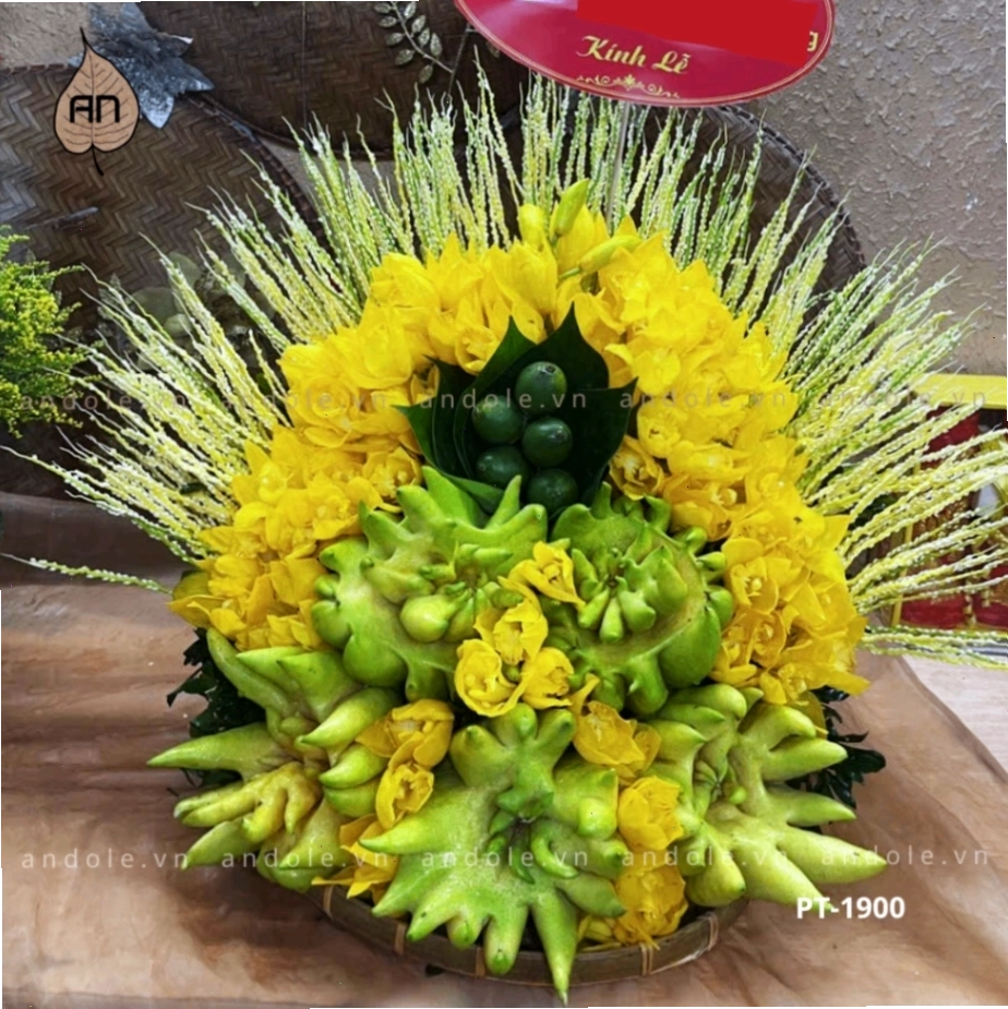 Mẹt 7 Phật Thủ Size 35cm Mẫu 16