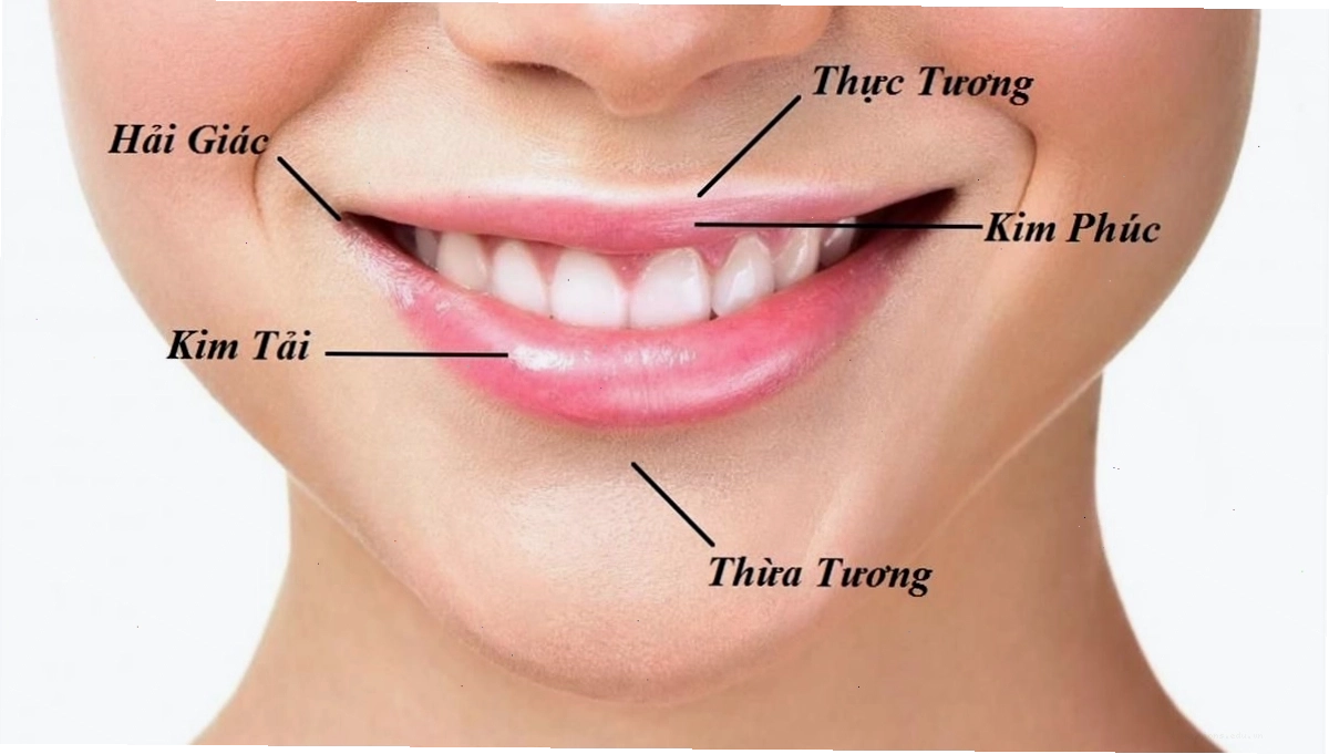 Miệng là bộ phận tiết lộ tài lộc.