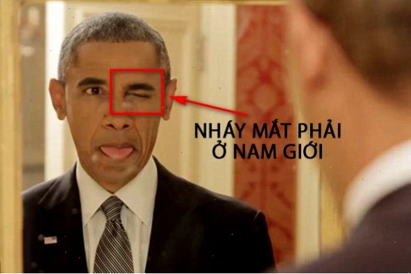 Nam giới bị giật mắt phải có thể là điềm báo may mắn hoặc có người đang nghĩ về bạn