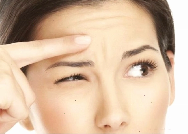 Nguyên nhân hình thành nếp nhăn trên trán