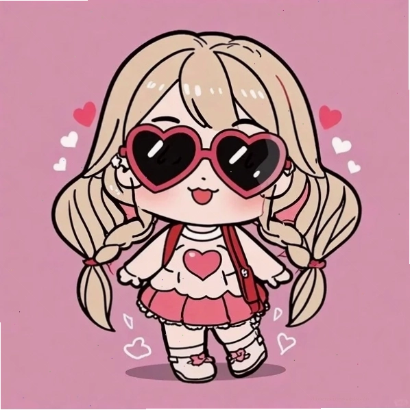 Nhiều mẫu avatar chibi nữ cute với phong cách đa dạng