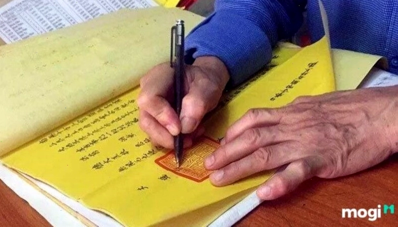 Phần cuối ghi giờ, ngày, tháng, năm dâng sớ