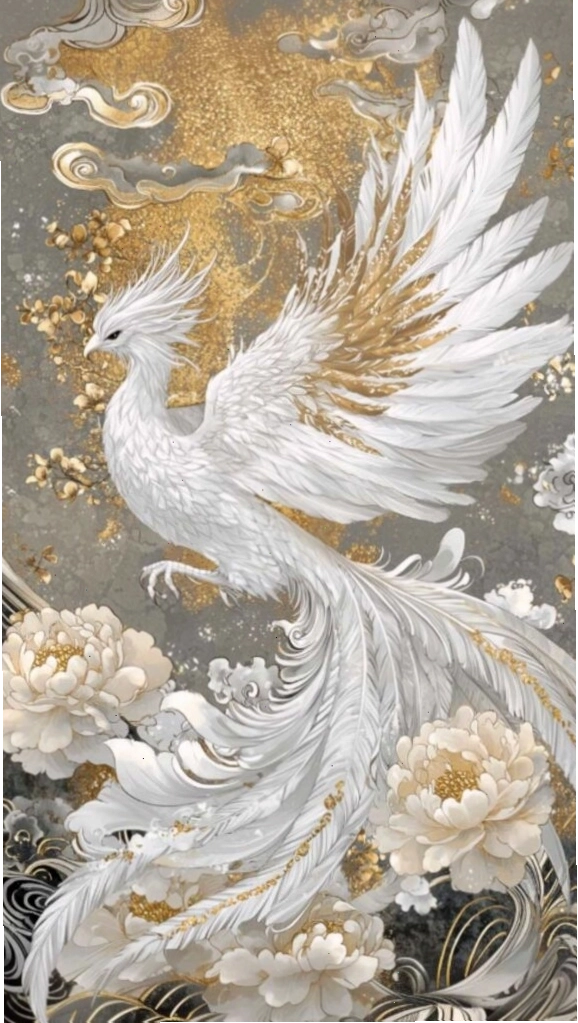 Phượng hoàng ngọc trắng thuần khiết