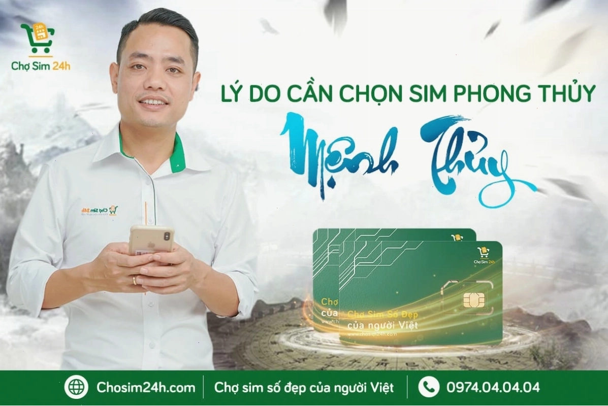 Tại sao cần chọn sim hợp mệnh Thủy