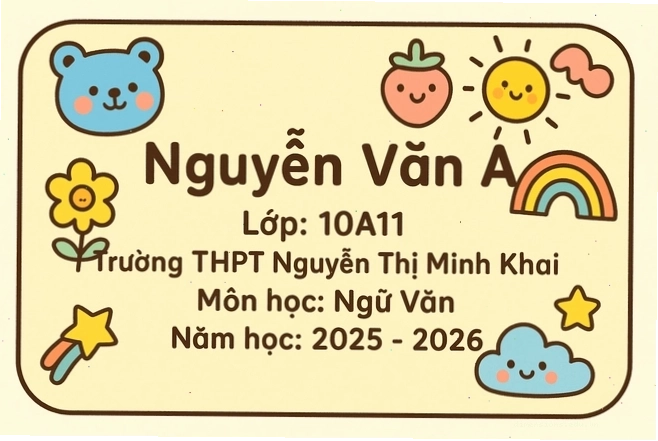 Tải về logo lớp hoàn chỉnh
