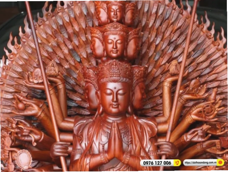 Tâm hướng thiện khi thờ Phật Quan Âm