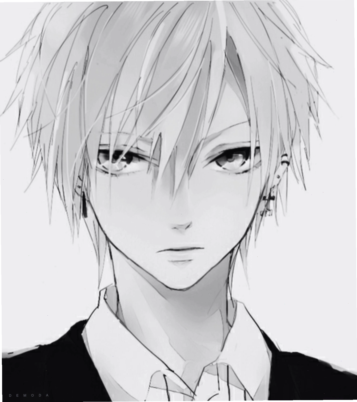 Thế giới Anime đen trắng đầy mê hoặc