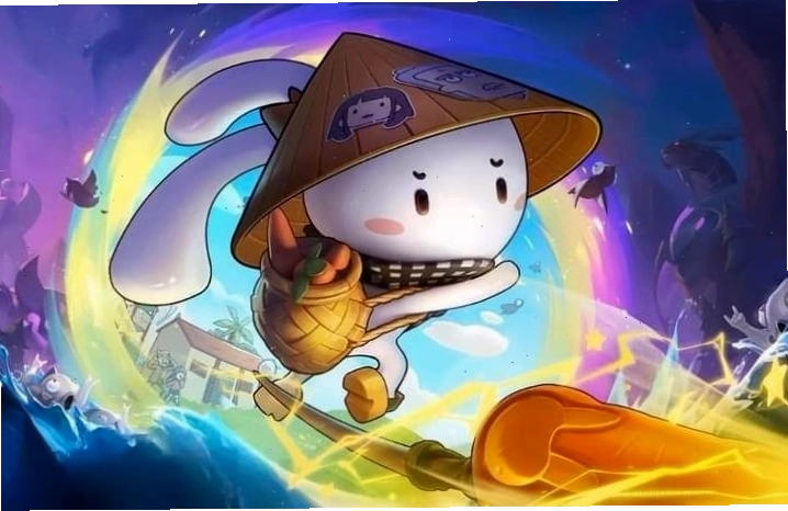 Thỏ bảy màu meme với phong cách xăm trổ