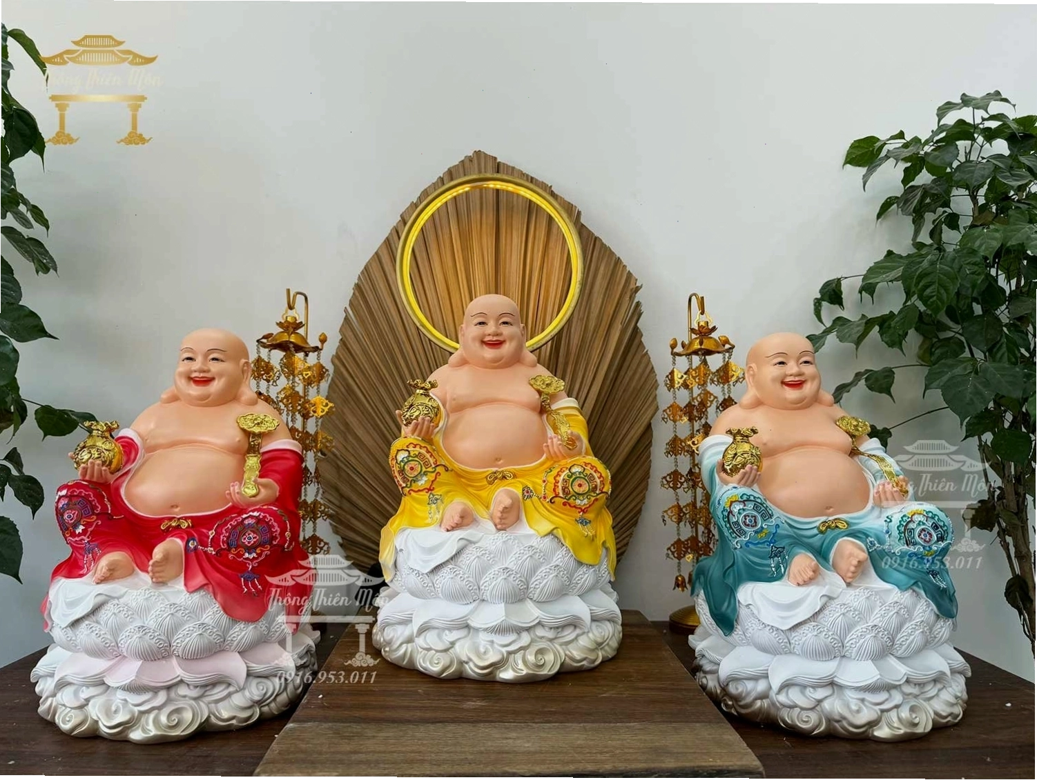 Tôn tượng Phật Di Lặc kích thước 40cm