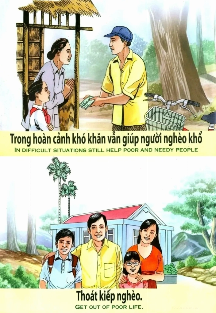 Tranh luật nhân quả ở đời về sự báo hiếu cha mẹ