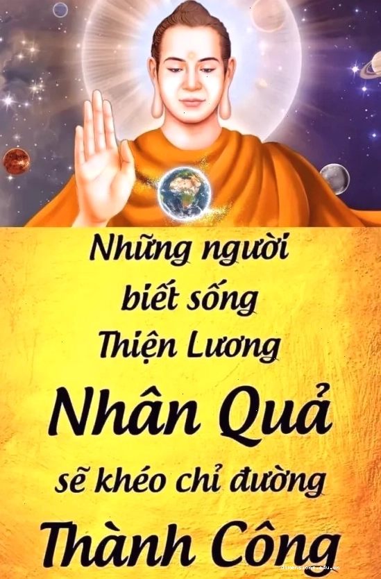Tranh minh họa luật nhân quả báo ứng trong cuộc sống