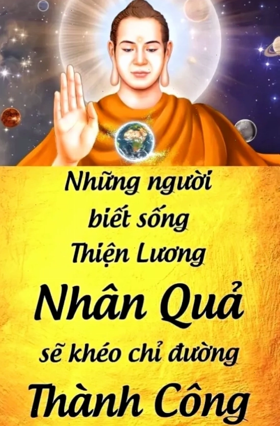 Tranh nhân quả minh họa luật nhân quả và báo ứng