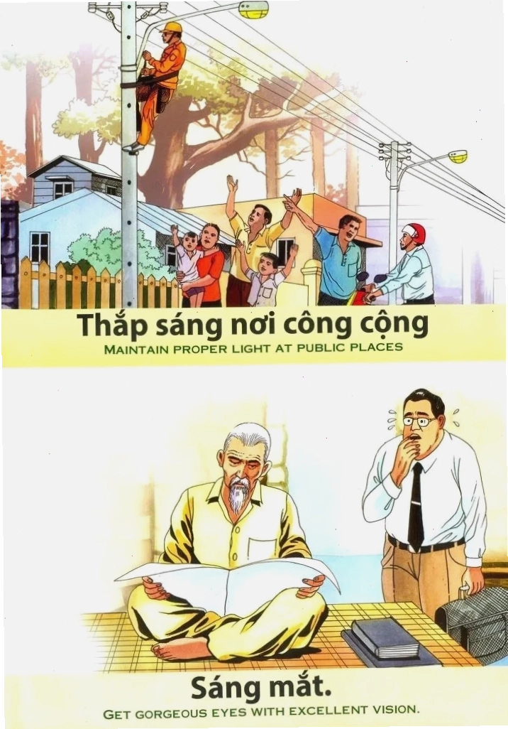 Tranh nhân quả minh họa về sự báo ứng của hành động