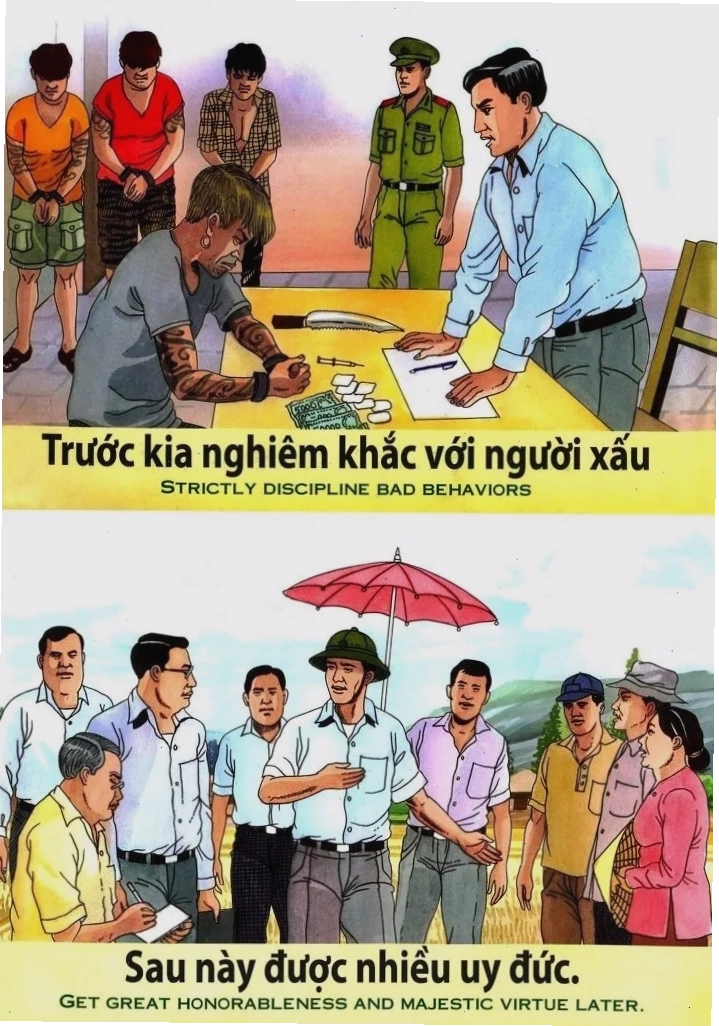 Tranh nhân quả thể hiện sự tương tác của nghiệp và tâm thức