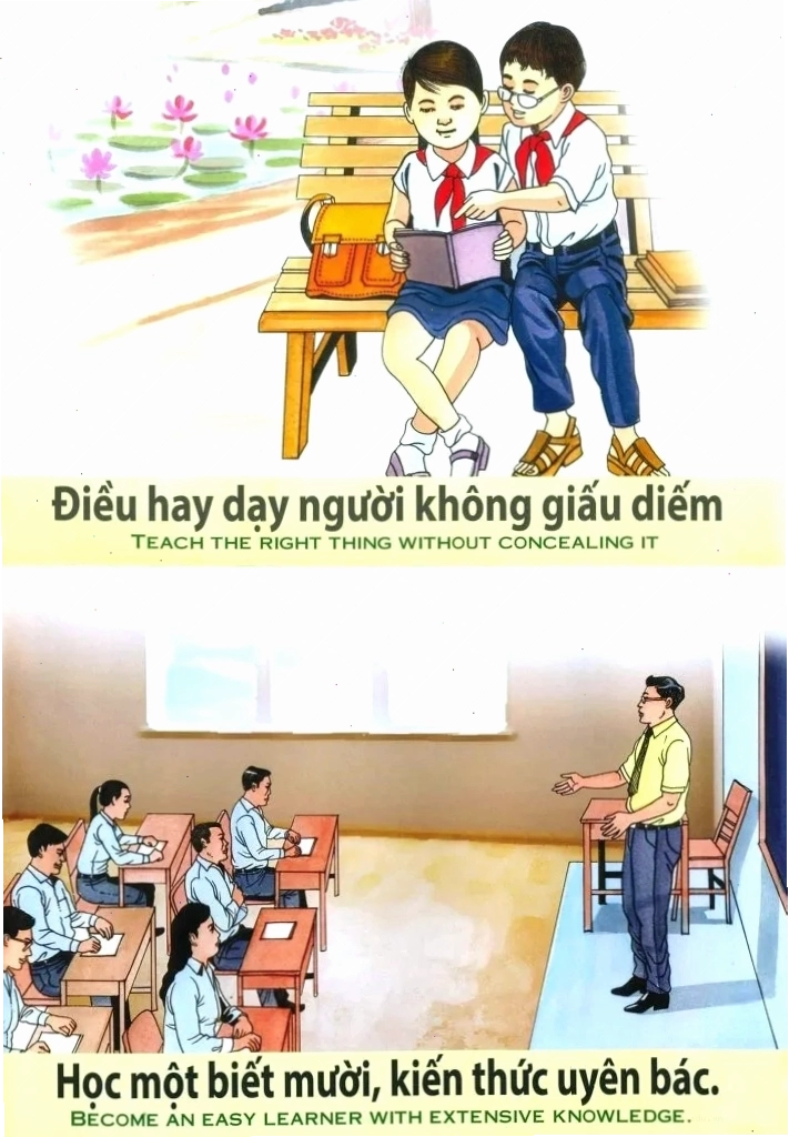 Tranh nhân quả về hậu quả của hành động sai trái