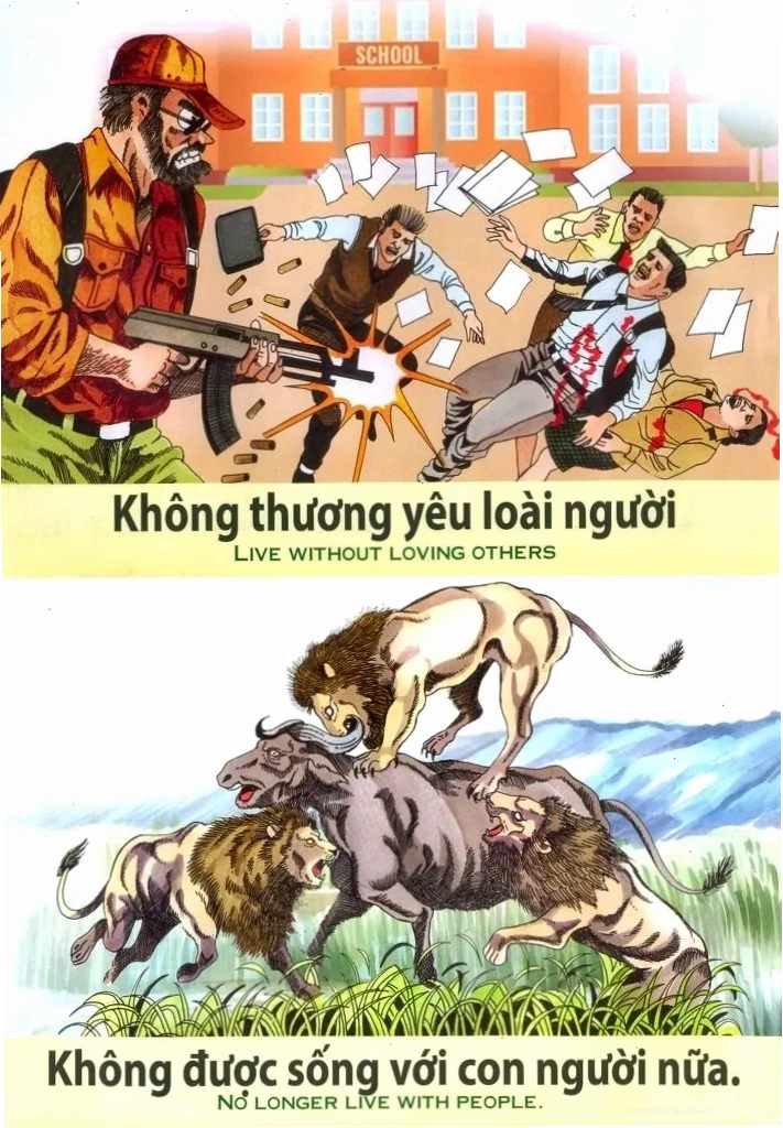 Tranh nhân quả về sự tỉnh thức