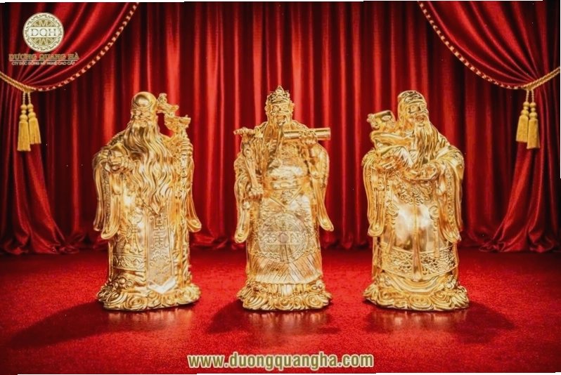 Tượng Tam Đa Phúc Lộc Thọ trong phong thủy tâm linh