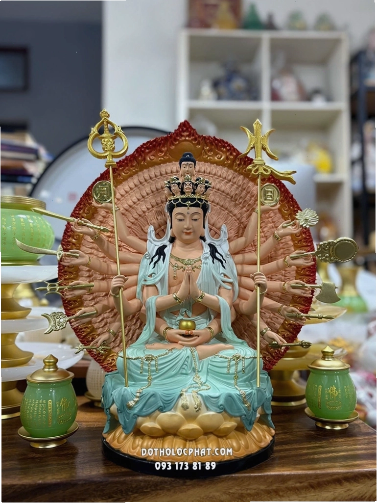 Tượng Thiên Thủ Thiên Nhãn - Phật Bản Mệnh tuổi Tý