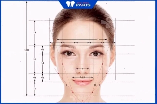 Tỷ lệ vàng của khuôn mặt và cằm trong nhân tướng học