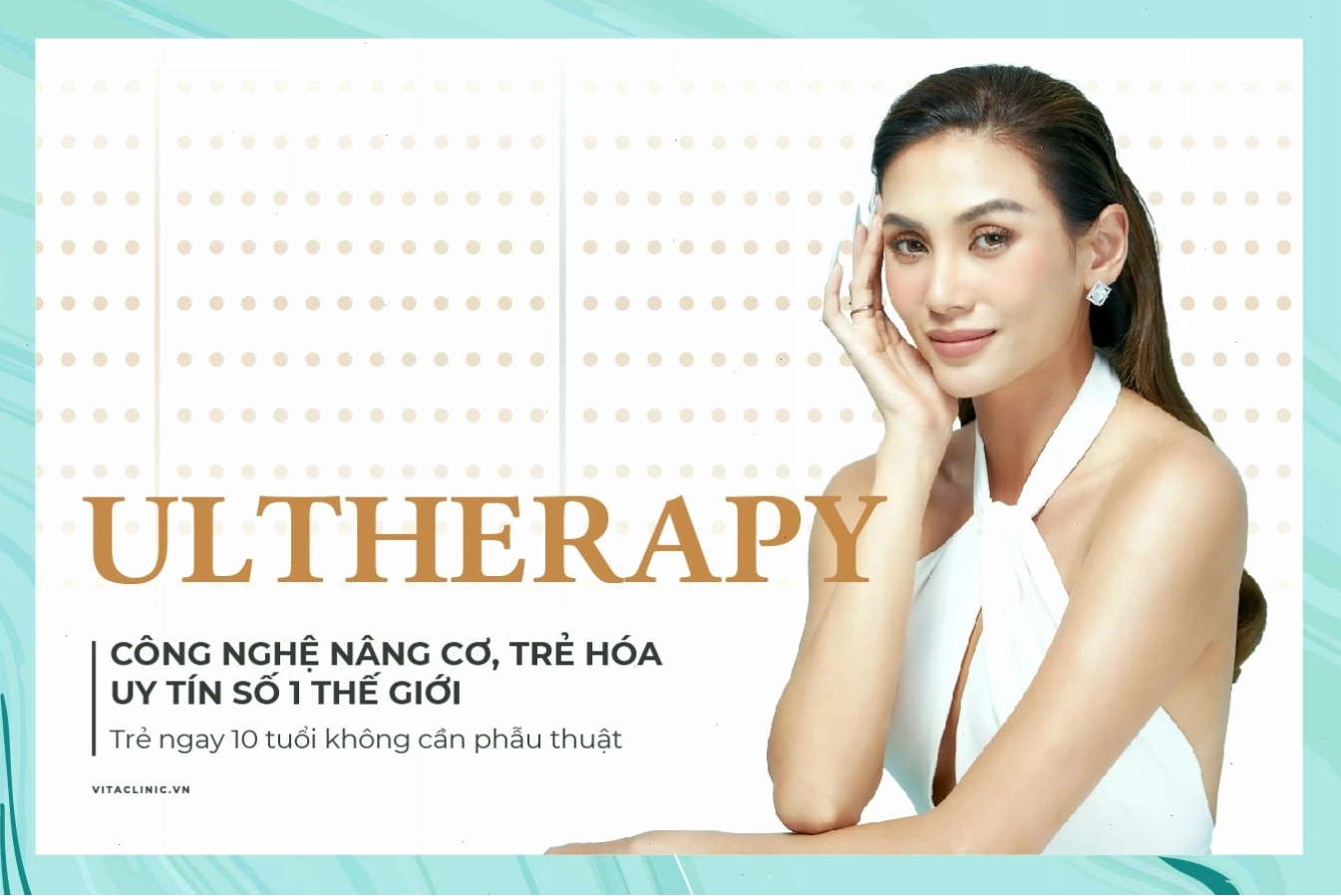 Ultherapy trẻ hóa da từ sâu bên trong