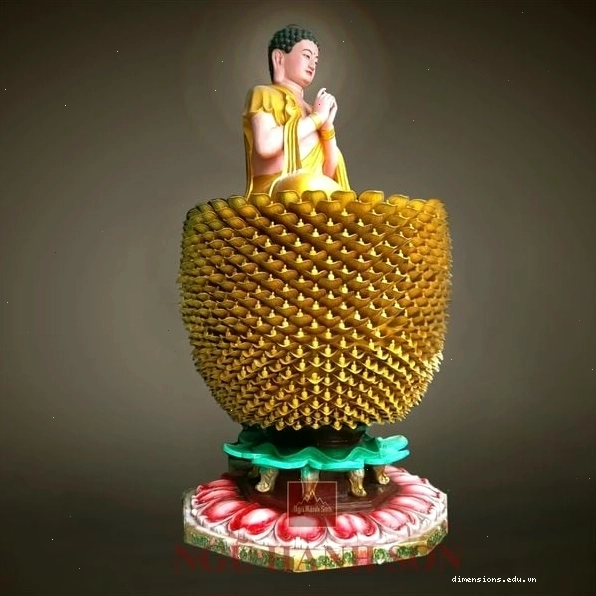 Vạn Phật Đài với tượng Đức Tỳ Lô Giá Na ở trung tâm