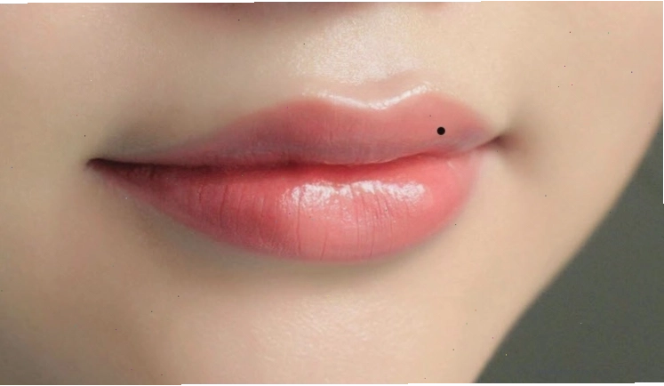Ý nghĩa nốt ruồi trên môi theo nhân tướng học