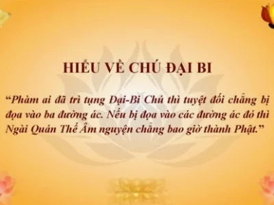 Hướng dẫn tụng Chú Đại Bi 5 biến cho Phật tử mới bắt đầu