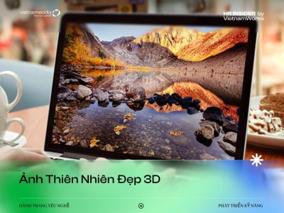 Ngắm nhìn avatar thiên nhiên đẹp, ảnh nền phong cảnh 3D tuyệt mỹ
