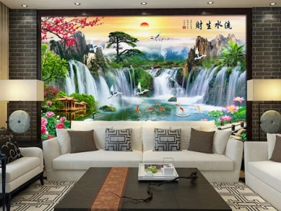 Tranh Thác Nước Phong Thủy: Ý Nghĩa và Cách Chọn Vị Trí Treo Hoàn Hảo