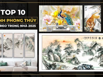 Tranh Treo Tường Phong Thủy Hợp Mệnh Gia Chủ Năm 2026