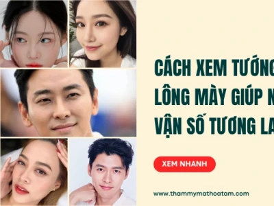 Xem Tướng Lông Mày: Bí Ẩn Vận Mệnh Qua Đôi Chân Mày Nam Nữ